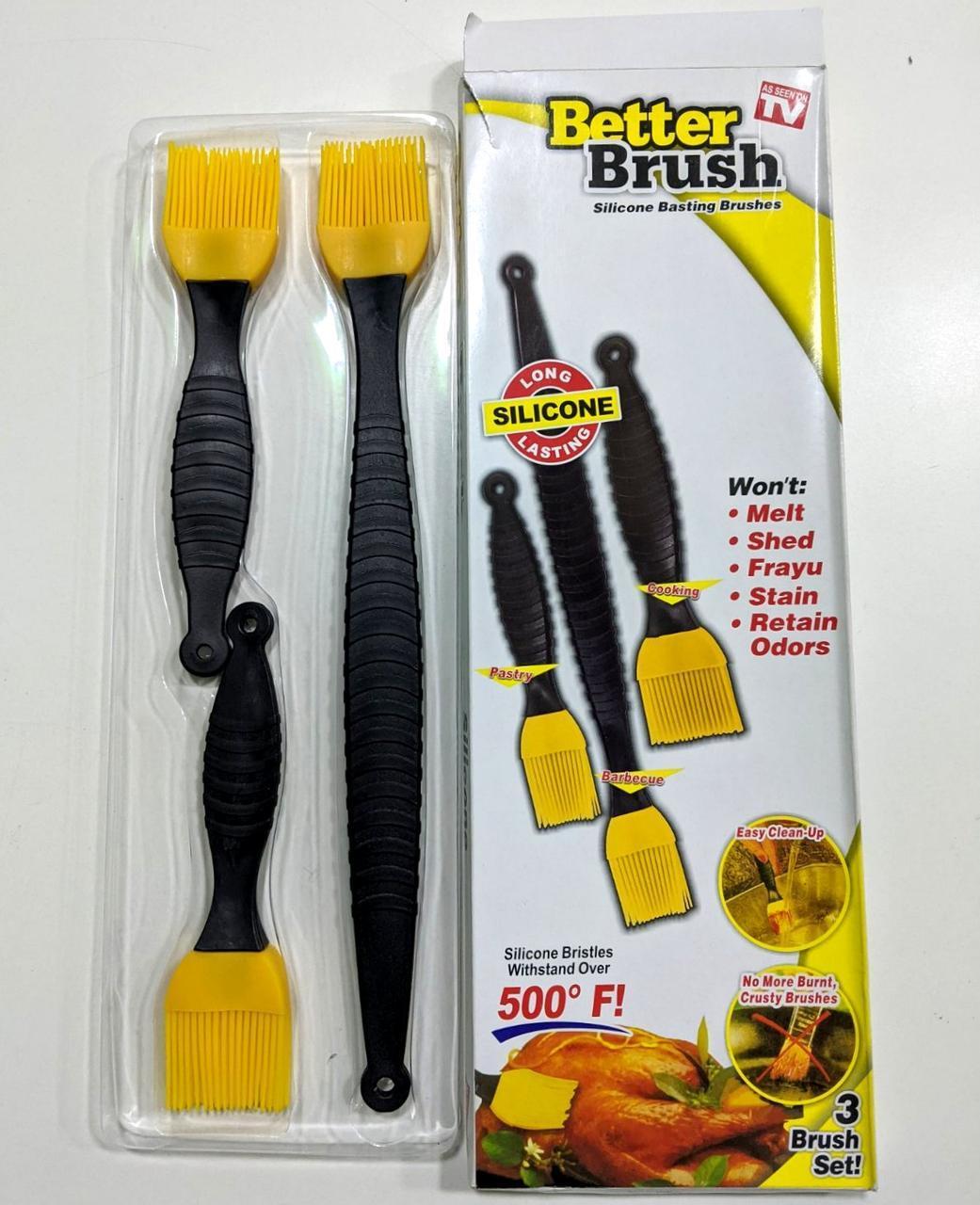 Набір кондитерських силіконових пензлів Better Brush (100)