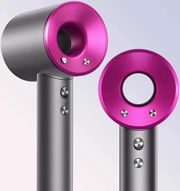Фен для волосся INSPIRE Super Hair Dryer 1600 W із захистом від перегрівання іонізацією повітря й магнітними насадками (2811)