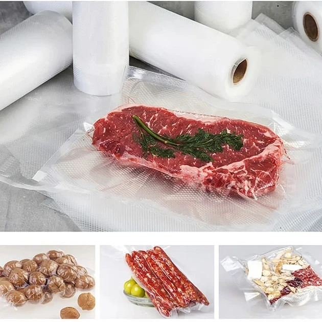 Пакети для вакууматора гофровані для вакуумного пакування рифлені в рулоні 5 м х 20 см (100)