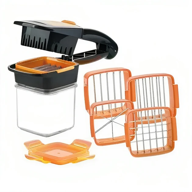 Універсальна овочерізка-подрібнювач Nicer Dicer QUICK 5 в 1 (160)
