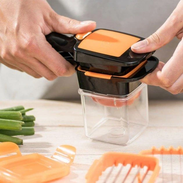 Універсальна овочерізка-подрібнювач Nicer Dicer QUICK 5 в 1 (160)