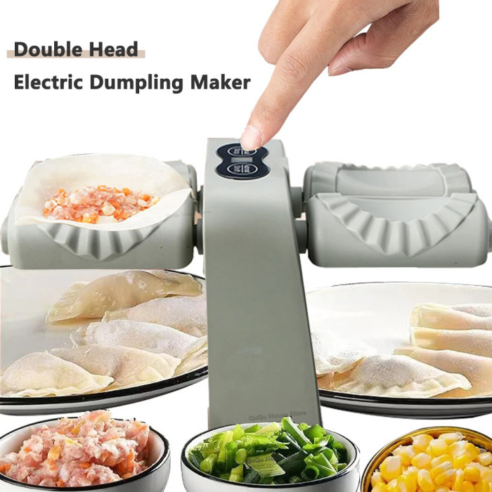 Пристрій для ліплення вареників і пельменів Electric bubble head dumpling maker (40)
