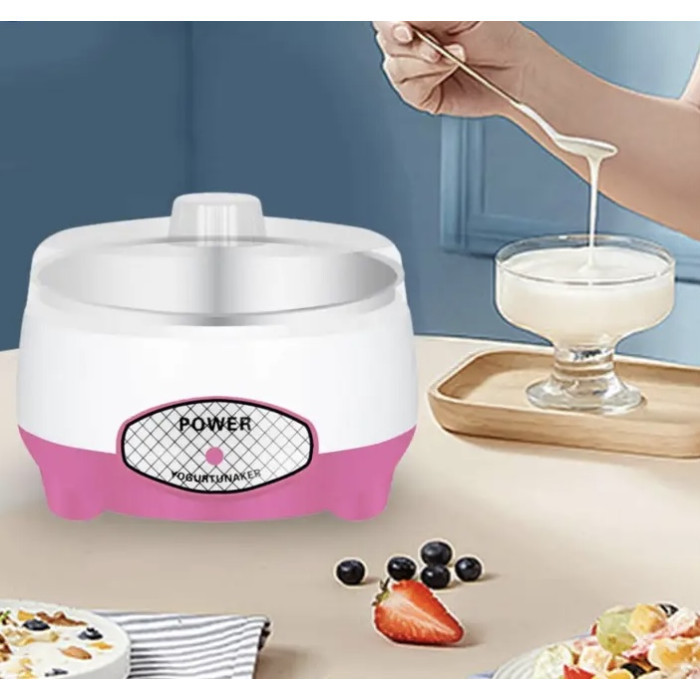 Йогуртниця Yogurt Machine для приготування домашніх кисломолочних продуктів Апарат для приготування йогурту (30)