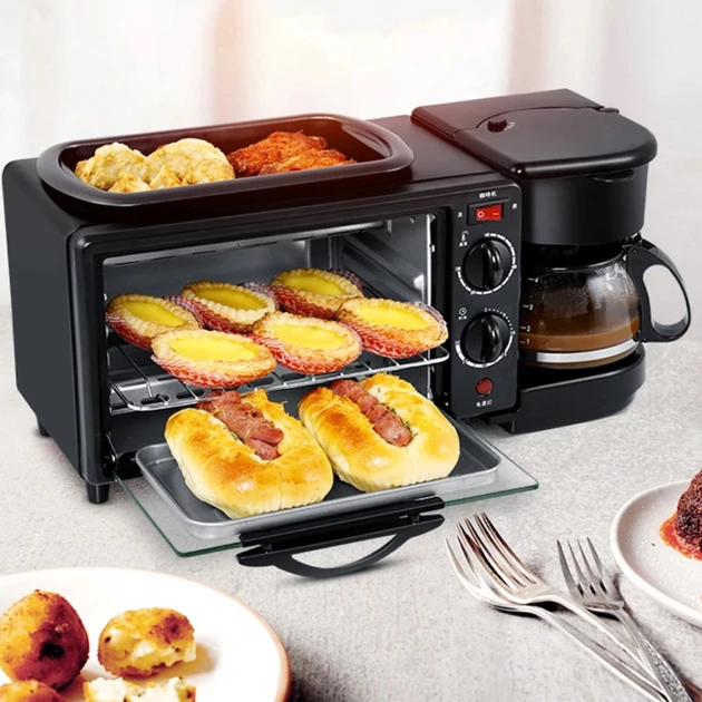 Електрична піч для сніданку 3в1 Silver Crest SC-206 2800w (4)