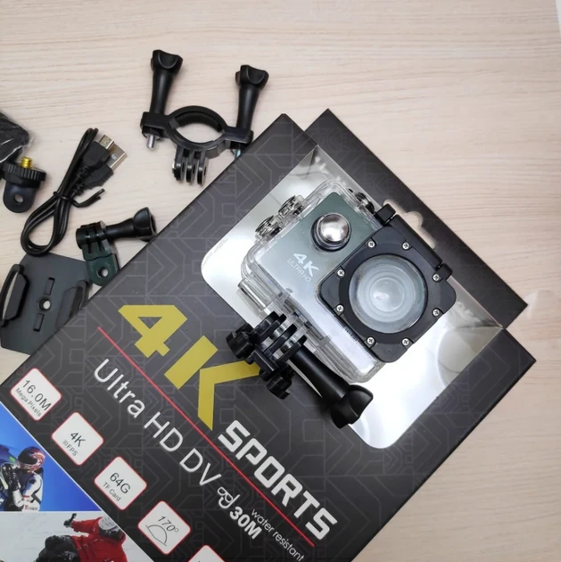 Екшн камера 4К Ultra HD Sports 4K WiFi Action Camera спортивна камера (40)