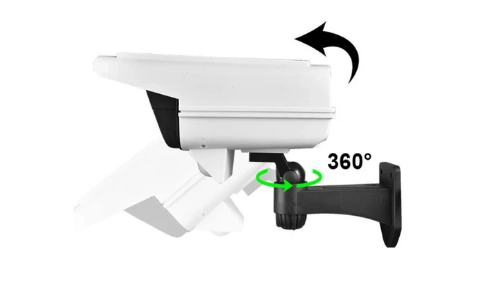 Муляж камера+прожектор Белый 7 LED Solar Sensor Light (80)