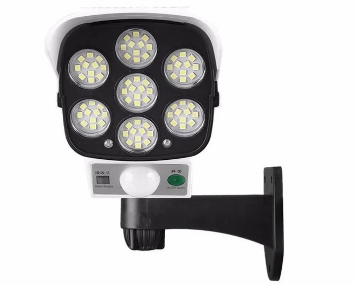 Муляж камера+прожектор Белый 7 LED Solar Sensor Light (80)