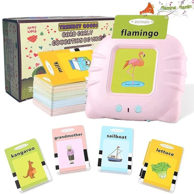 Навчальні картки Trendzy Goods Монтессорі для вивчення англійської мови (60)