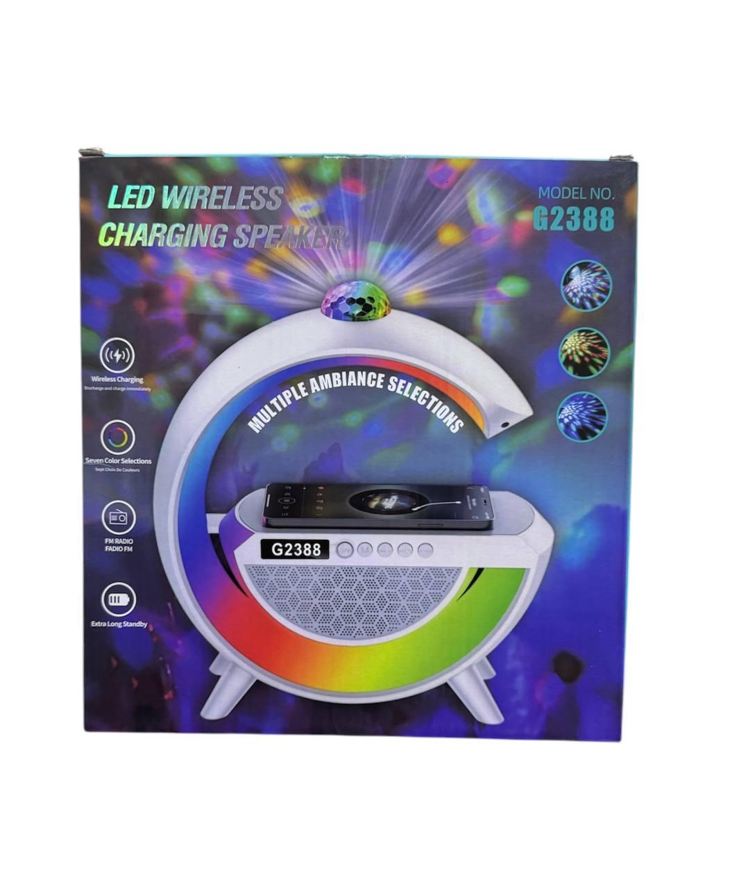 Настільна смарт-лампа-нічник 3 в 1 RGB G2388 з бездротовою зарядкою (24)