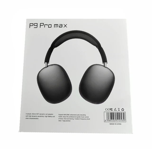 Беспроводные полноразмерные Bluetooth наушники P9 Pro Max (100)