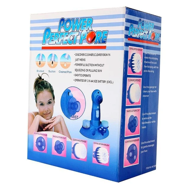 Апарат для механічного чищення обличчя в домашніх умовах Power Perfect Pore (36)