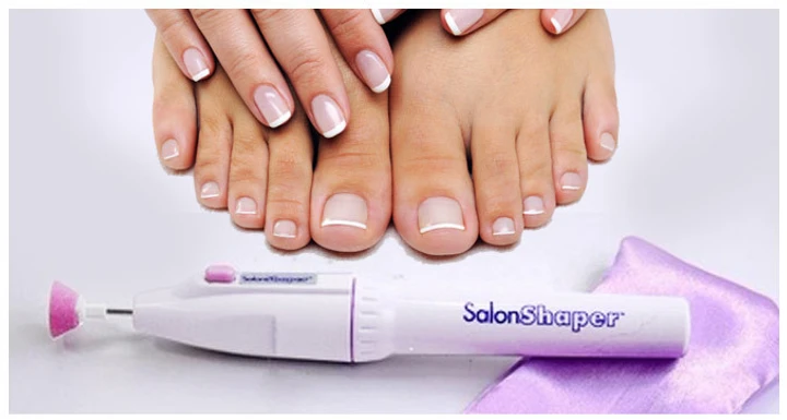 Набір для манікюру, фрезер для нігтів Salon Shaper + 5 насадок (60)