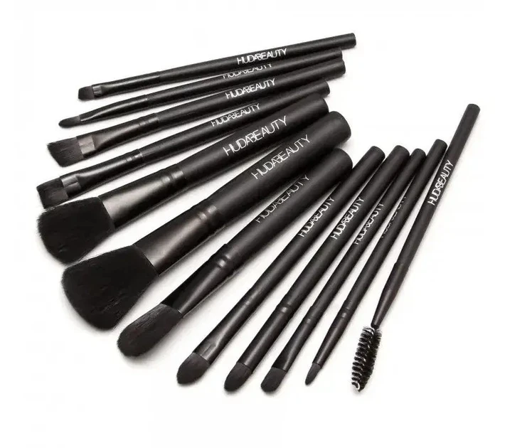 Набір пензлів HUDA BEAUTY face and eyes wet powder makeup brush 12 шт (160)