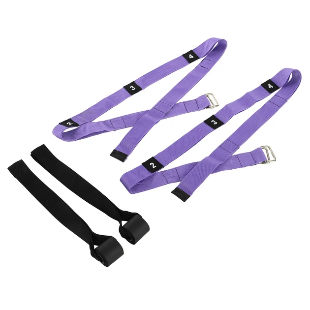 Гамак-резинка с ремнями для аэройоги Air Yoga Rope, подвесной регулируемый гамак для йоги и фитнеса (60)