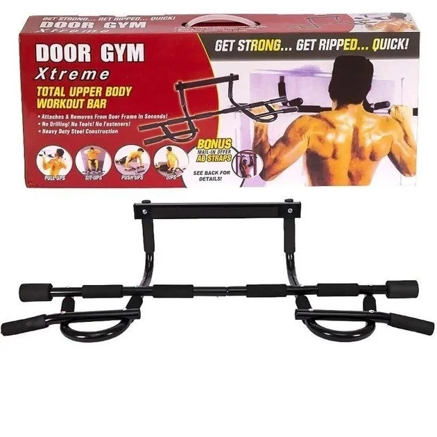 Турнік тренажер у дверний отвір Door Gym Xtreme (12)