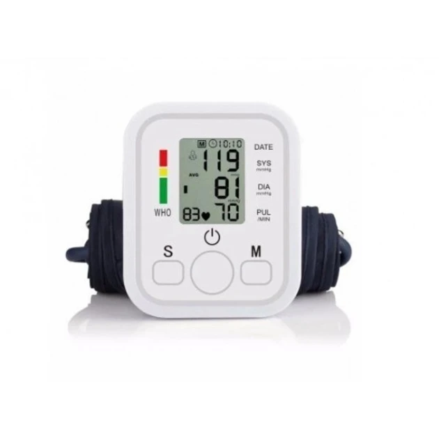Електронний вимірювач тиску electronic blood pressure monitor Arm style, тонометр з USB (50)