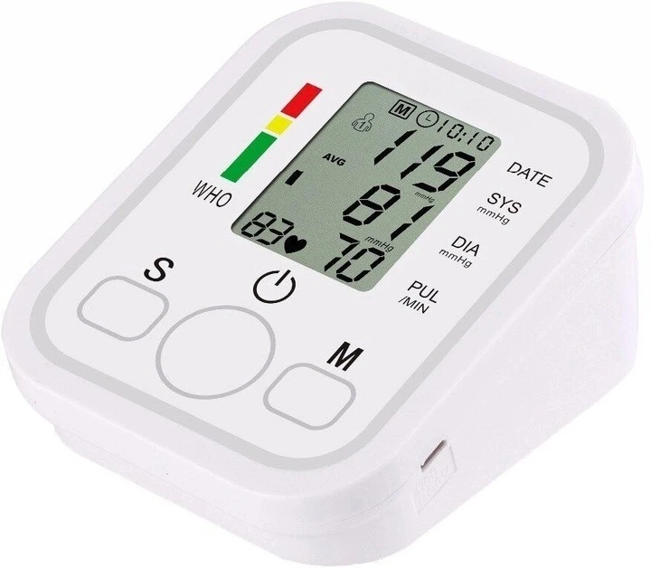 Електронний вимірювач тиску electronic blood pressure monitor Arm style, тонометр з USB (50)