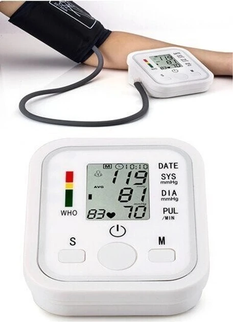 Електронний вимірювач тиску electronic blood pressure monitor Arm style, тонометр з USB (50)
