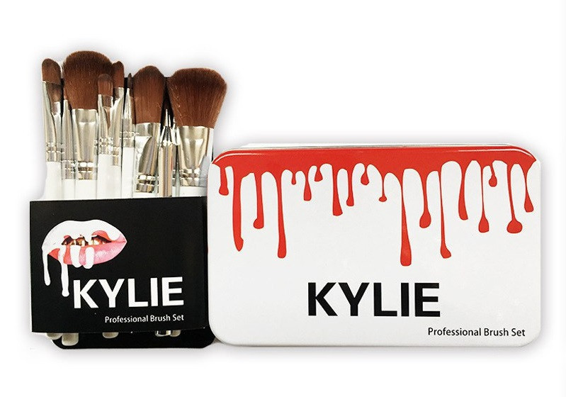 Професійні пензлики для макіяжу Kylie Professional Brush Set 12 штук (160)
