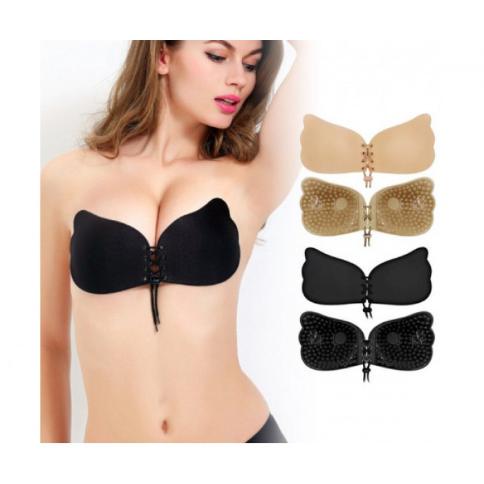 Бюстгальтер-невидимка силиконовый Fly Bra с эффектом Push Up (300)