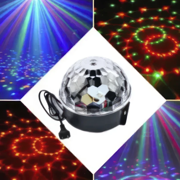 Світлодіодна диско куля Magic Ball Music MP3 плеєр з bluetooth (24)