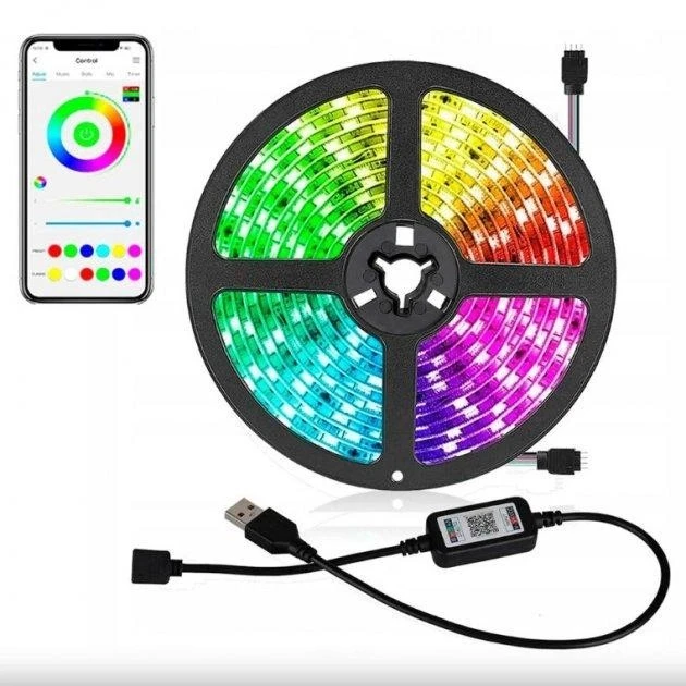 Світлодіодна стрічка RGB 5050 5 м (60)