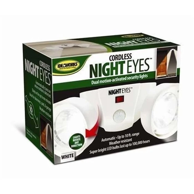 Бездротовий ліхтар на стіну вуличний світильник Cordless Night Eyes з датчиком руху (60)