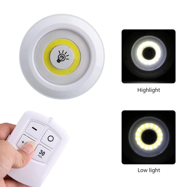 Світлодіодний сенсорний нічник з пультом LED light with Remote Control набір 3 шт (80)