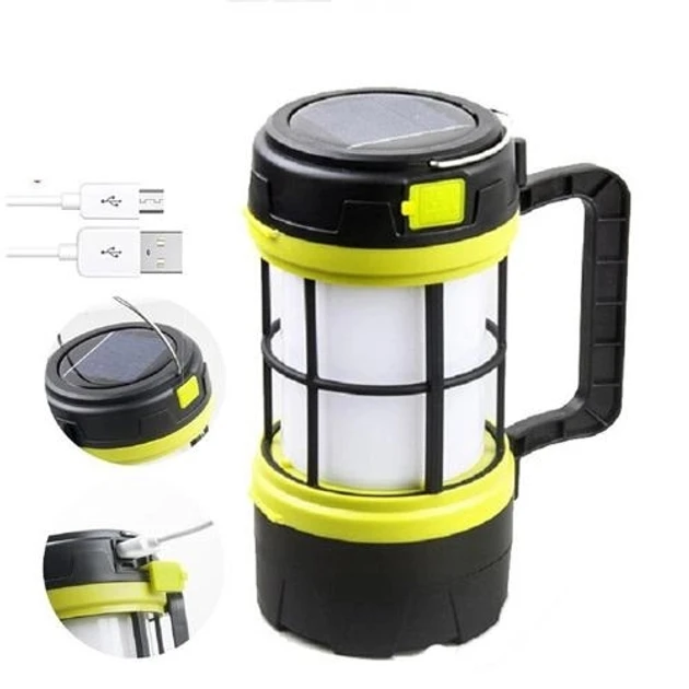 Ліхтар лампа підвісний кемпінг Camping Lantern F-910-B акумуляторний (72)