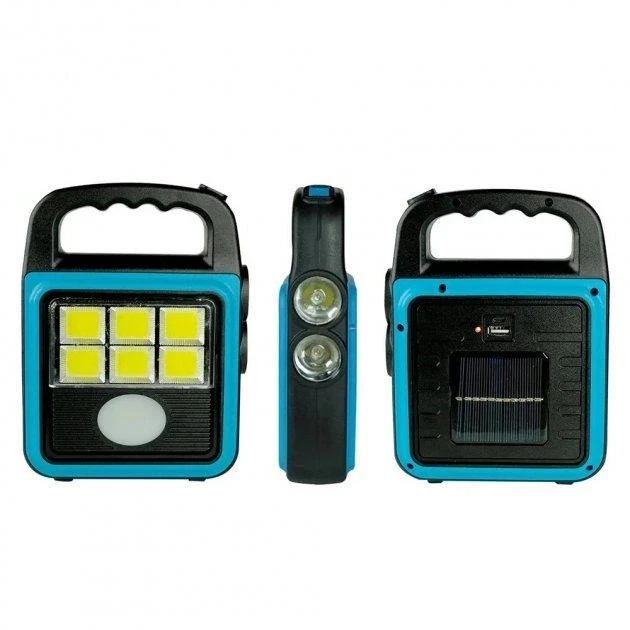 Ліхтар прожектор USB із сонячною панеллю та повербанком Solar LED light HS-8020 (60)