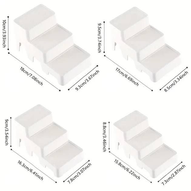 Органайзер для кремов и парфюмов 3-Tier space saver rack (60)