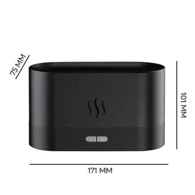 Увлажнитель воздуха с эффектом пламени H2O Flame Aroma Diffuser (60)