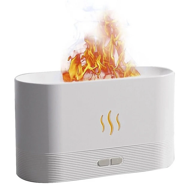 Увлажнитель воздуха с эффектом пламени H2O Flame Aroma Diffuser (60)