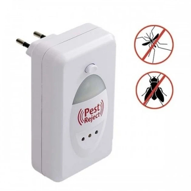 Ультразвуковий, електромагнітний відлякувач гризунів і комах Pest Reject (120)