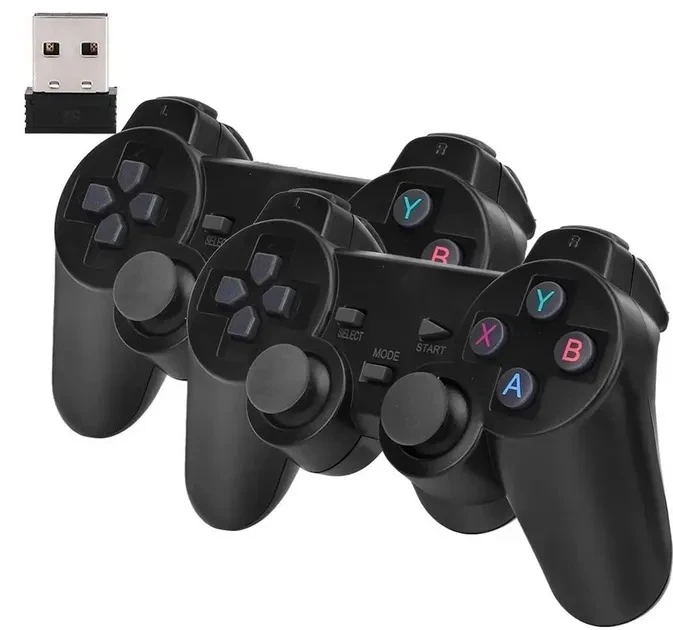 Ігрова приставка X2 Plus gamestick controller gamepad з двома бездротовими джойстиками (40)