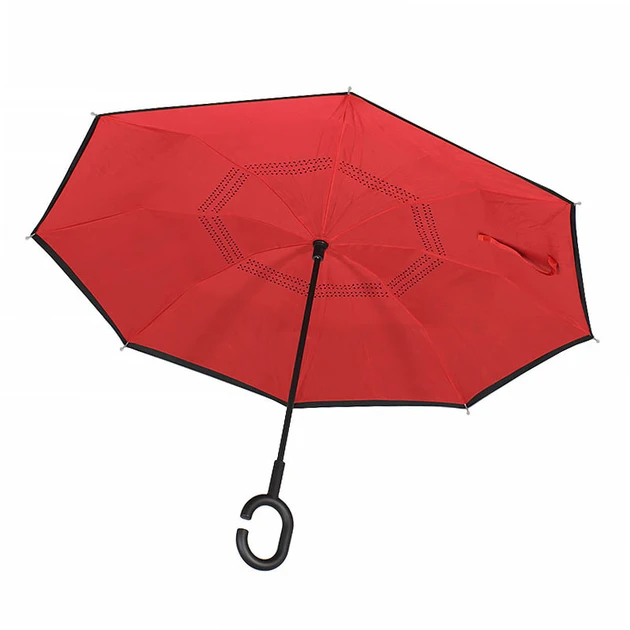 Парасолька з механізмом зворотного складання парасольок навпаки umbrella (60)