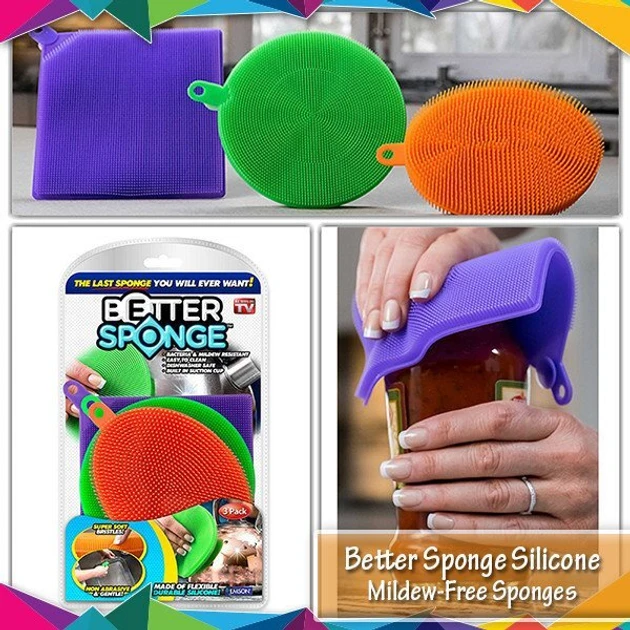 Набір щіток-губок Better Sponge (60)