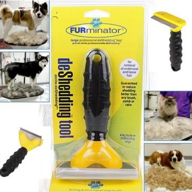 Щетка для груминга Furminator deShedding tool Large Фурминатор Fubnimroat лезвие 6.8 см (60)