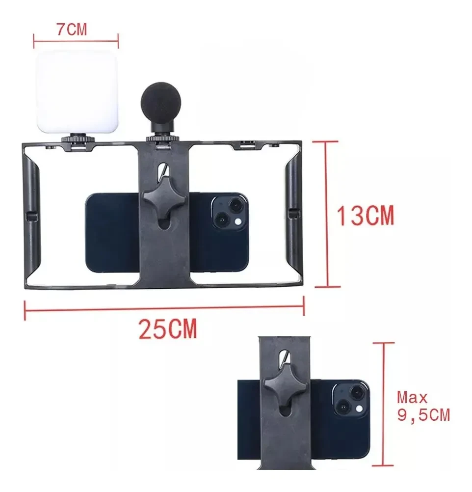 Комплект для влогінгу Video Making Kit AY49X для смартфона (40)