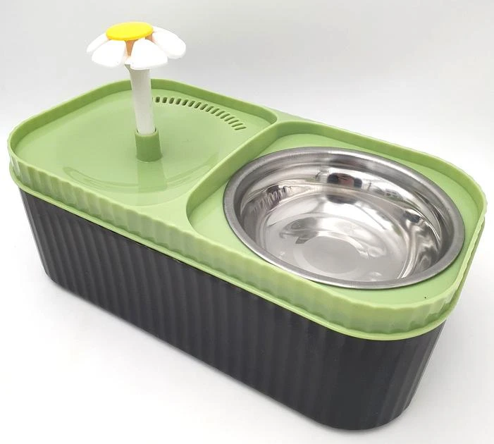 Автоматическая поилка для животных с кормушкой Pet LS water dispenser (24)