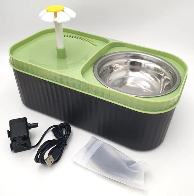Автоматическая поилка для животных с кормушкой Pet LS water dispenser (24)
