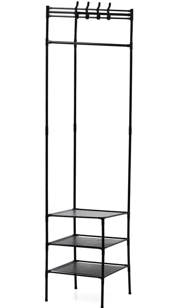 Кутовий вішак для одягу та взуття Corner Coat Rack Multifunctional YH6606 (20)
