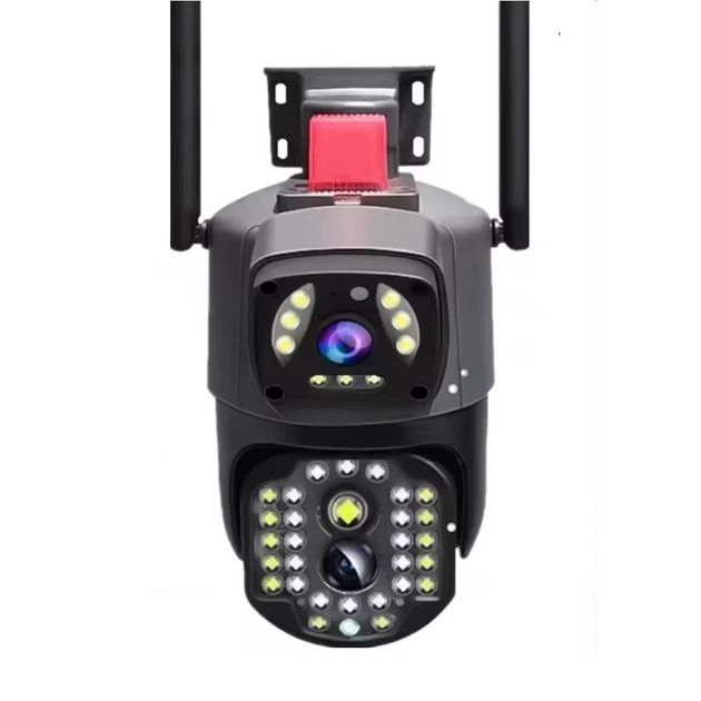 IP-камера відеоспостереження V380 V10 4G Wi-Fi 2 об'єктива 4MP+4MP з віддаленим доступом (24)