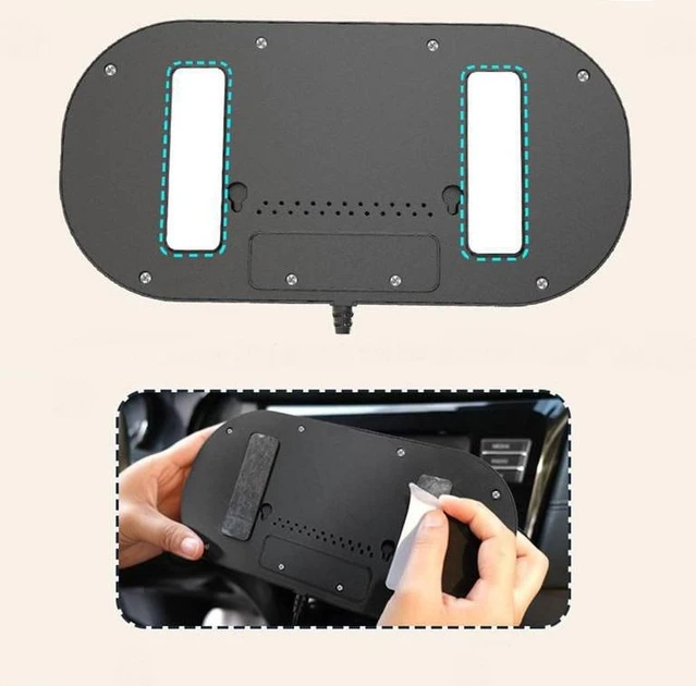 Автомобільний вентилятор подвійний Vehicle Fan подвійний X666 (40)