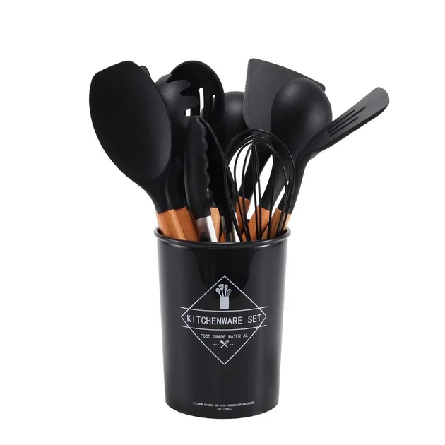 Набір кухонного приладдя 12 предметів Kitchen Set 5 кольорів (24)