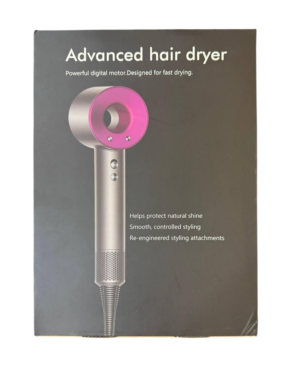 Професійний фен Supersonic Hair Dryer 5 в 1 PRO з турборежимом та іонізацією з 5 насадками для укладання (10)