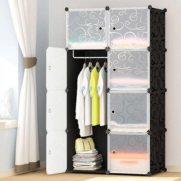 Збірна пластикова шафа-органайзер Storage Cube Cabinet МР 28-51 (4)