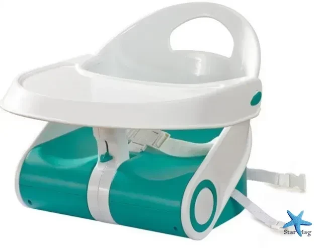 Дитячий стільчик для годування Childrens Folding Seat Бустер стілець для малюка зі столиком для їжі (10)