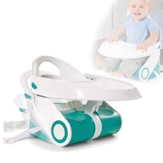 Дитячий стільчик для годування Childrens Folding Seat Бустер стілець для малюка зі столиком для їжі (10)