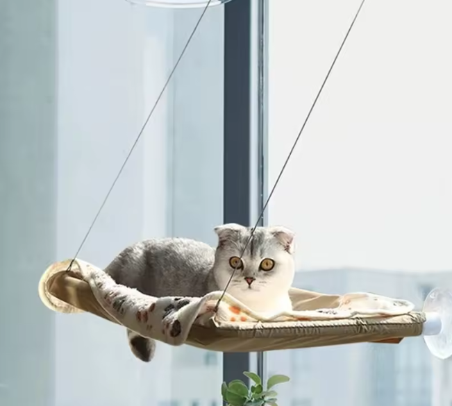 Віконна ліжко для кота Sunny Window Seat Cat Bed (32)